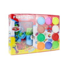 Aga4Kids Plastelin 10 kom + pribor