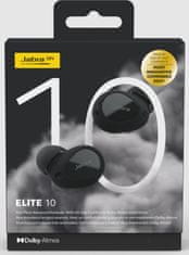 Jabra Jabra Elite 10 bežične slušalice, crne (Gloss Black)