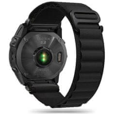 Tech-protect Nylon remen za Garmin Fenix 5x / 5x Plus / 6x / 6x Pro / 7x / 8 51mm, black