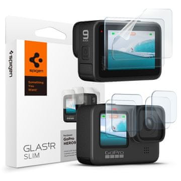 Spigen Glas.Tr Slim 2x zaštitno staklo i folija za GoPro Hero 9 / 10 / 11 / 12