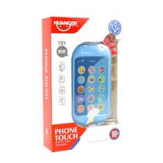 Aga4Kids Dječji telefon Pijetao Plavi