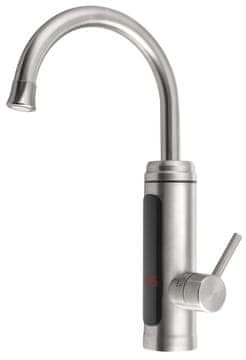 SAPHO Električna slavina s protočnim grijačem vode, 230V, 3kW, inox, AQUALINE