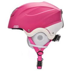 Meteor Lumi skijaška kaciga, ružičasto-bijela, S