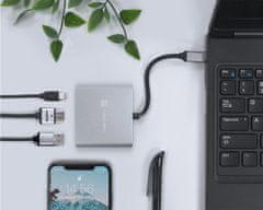 Natec Fowler Mini USB hub, USB, USB-C, HDMI (USB-HUB-NAT-FOWLER-MINI)