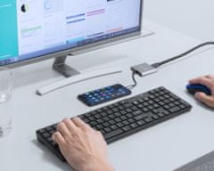 Natec Fowler Mini USB hub, USB, USB-C, HDMI (USB-HUB-NAT-FOWLER-MINI)