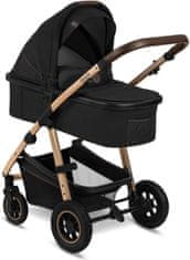 Lionelo Amber 3u1 kombinirana kolica, crna (Black Onyx)