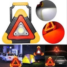 Arrango Višenamjenski solarni LED reflektor 15W (70W) trokutasti