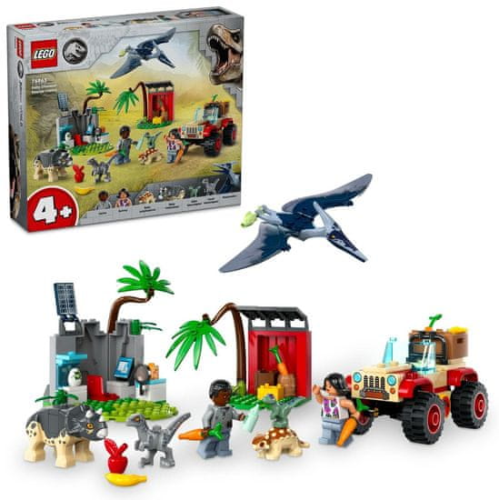 LEGO Jurski svijet 76963 Dječji centar za spašavanje dinosaura