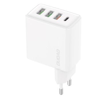 DUDAO A5H punjač 3x USB / USB-C 20W PD QC, bijela