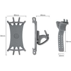MG Swivel držač mobitela za bicikl, crno