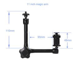 MG Clamp Holder držač za mobitel / tablet / kameru / mikrofon, crni