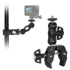 MG Clamp Holder držač za sportske kamere, crni
