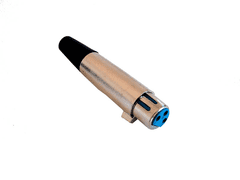 Cabletech Ženski metalni mikrofon Canon