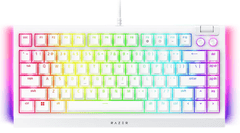 Razer BlackWidow V4 tipkovnica, 75%, US HR g, bijela (RZ03-05001700-R3M1)
