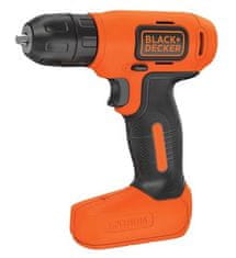 Black+Decker BDCD8 akumulatorska bušilica-odvijač, 7,2 V, 1,5 Ah