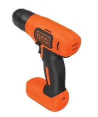 Black+Decker BDCD8 akumulatorska bušilica-odvijač, 7,2 V, 1,5 Ah