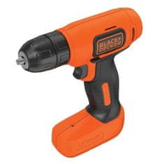 Black+Decker BDCD8 akumulatorska bušilica-odvijač, 7,2 V, 1,5 Ah