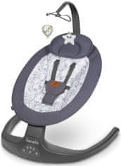 Lionelo dječja ljuljačka Ralf, siva/bijela