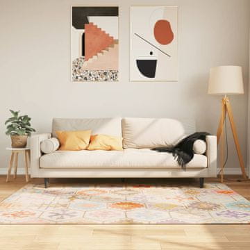 Vidaxl Perivi tepih, šareni, 160 x 230 cm, protuklizni