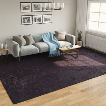 Vidaxl Perivi tepih, antracit, 400x300 cm