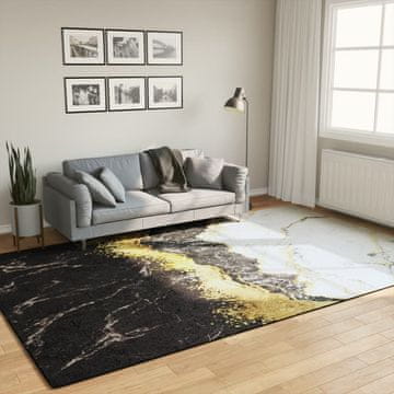 Vidaxl Perivi tepih, šareni, 190 x 300 cm, protuklizni