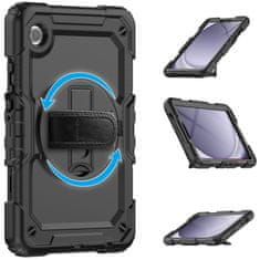 Tech-protect Solid 360 maska za Samsung Galaxy Tab A9 8.7'', crno