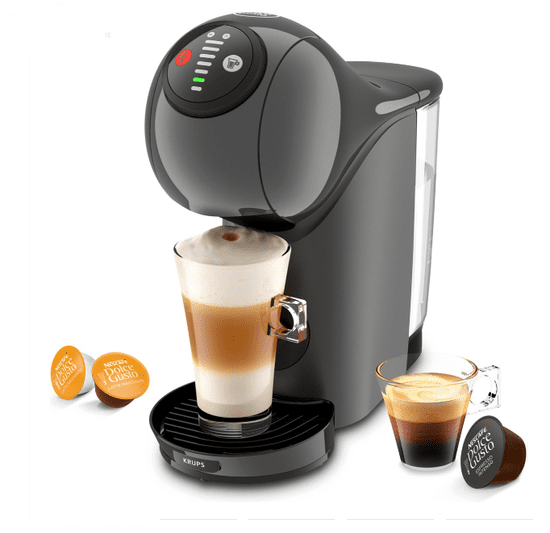 Krups Dolce Gusto Genios Basic aparat za kavu na kapsule, antracit (KP243B10)