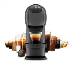 Krups Dolce Gusto Genios Basic aparat za kavu na kapsule, antracit (KP243B10)