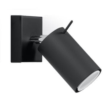 Lumi Zidna lampa mirax 1 GU10 crna 00.119.91