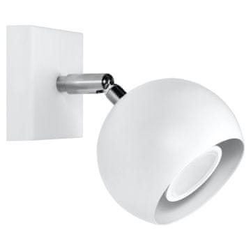 Sollux Zidna lampa oculare 1 GU10 bijela SL.0437