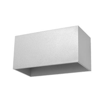 Lumi Zidna lampa delta 2 G9 siva ALU 05.225.26