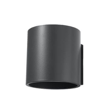 Sollux Zidna lampa orbis 1 G9 antracit ALU SL.0566