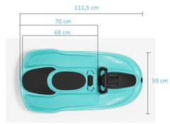 Gizmo Riders Galactus dvostruki bob, do 140 kg, lava narančasta