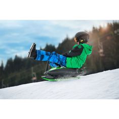 Gizmo Riders Skidrifter ski bob, zelena