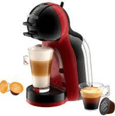 Krups Dolce Gusto Mini Me aparat za kavu na kapsule, crna/crvena (KP123H10)