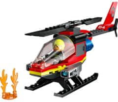 LEGO City 60411 Vatrogasno-spasilački helikopter