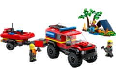 LEGO City 60412 Vatrogasno vozilo 4x4 i čamac za spašavanje