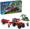 LEGO City 60412 Vatrogasno vozilo 4x4 i čamac za spašavanje