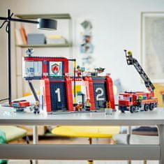 LEGO City 60414 Vatrogasna postaja i vatrogasno vozilo