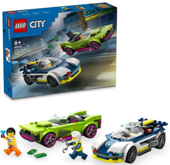 LEGO City 60415 policija i potjera sportskim automobilima