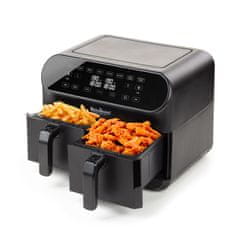 Rosmarino Infinity Pro XXL friteza na vrući zrak, s dvostrukom košarom, 8 l