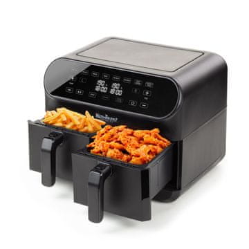 Rosmarino Infinity Pro XXL friteza na vrući zrak, s dvostrukom košarom, 8 l