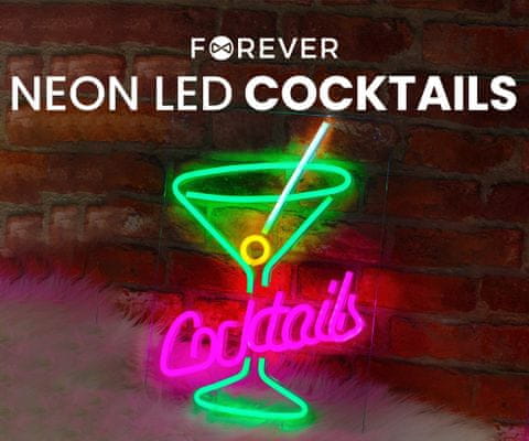 Forever Cocktails Neon LED svjetlo