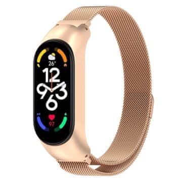 BStrap Milanese remen za Xiaomi Mi Band 5/6, gold