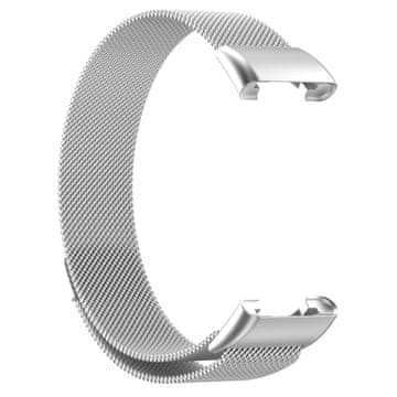 BStrap Milanese remen za Xiaomi Mi Band 7 Pro, silver