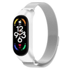 BStrap Milanese remen za Xiaomi Mi Band 5/6, silver