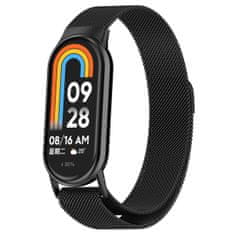 BStrap Milanese remen za Xiaomi Mi Band 8, black
