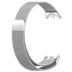 BStrap Milanese remen za Xiaomi Mi Band 8, silver