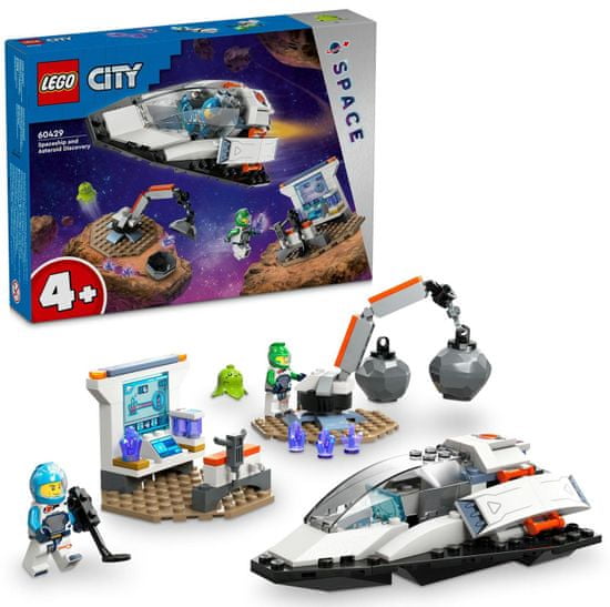 LEGO City 60429 svemirski brod i otkriće asteroida