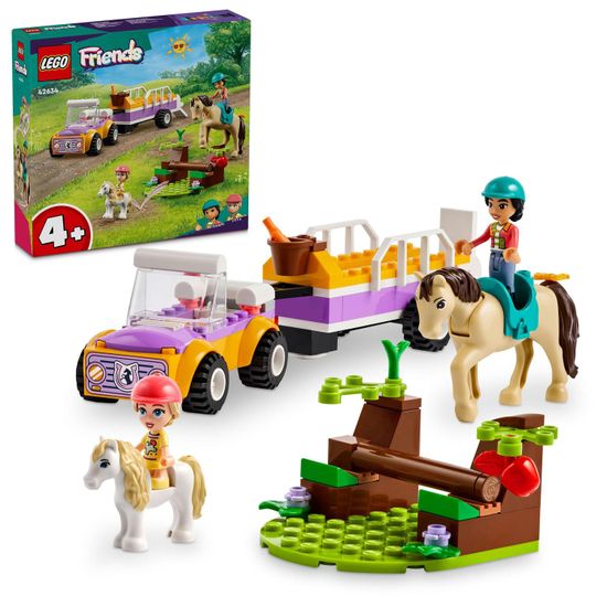 LEGO Friends 42634 prikolica za konje i ponije